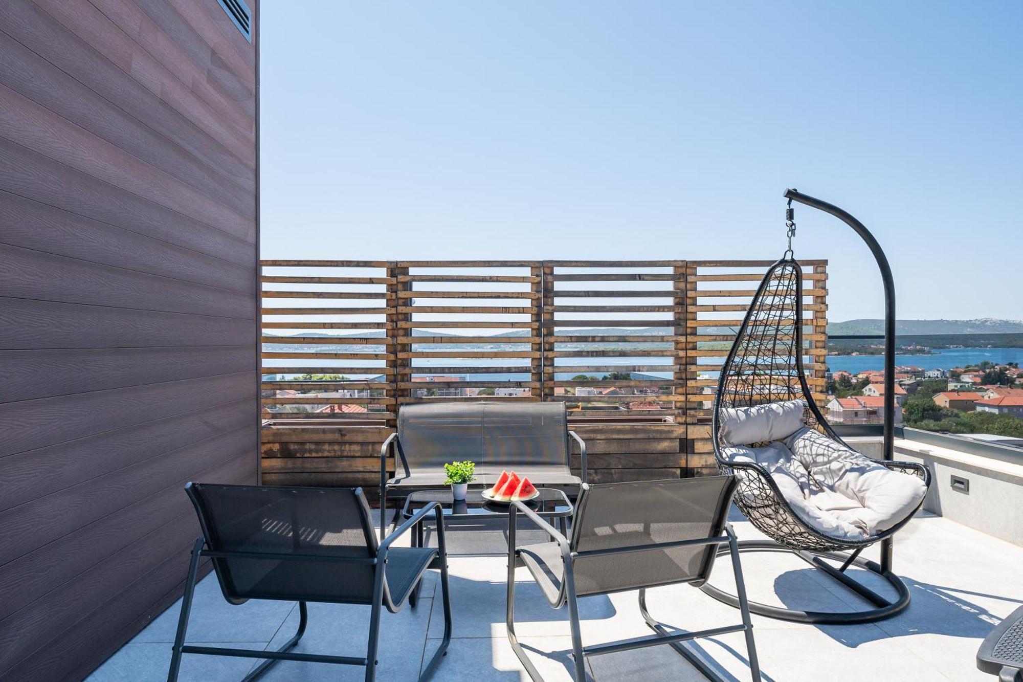 סבטי פיליפ אי ג'קוב Sea Bay View Apartment - Appartement Avec Piscine Et Magnifique Vue Sur Mer מראה חיצוני תמונה